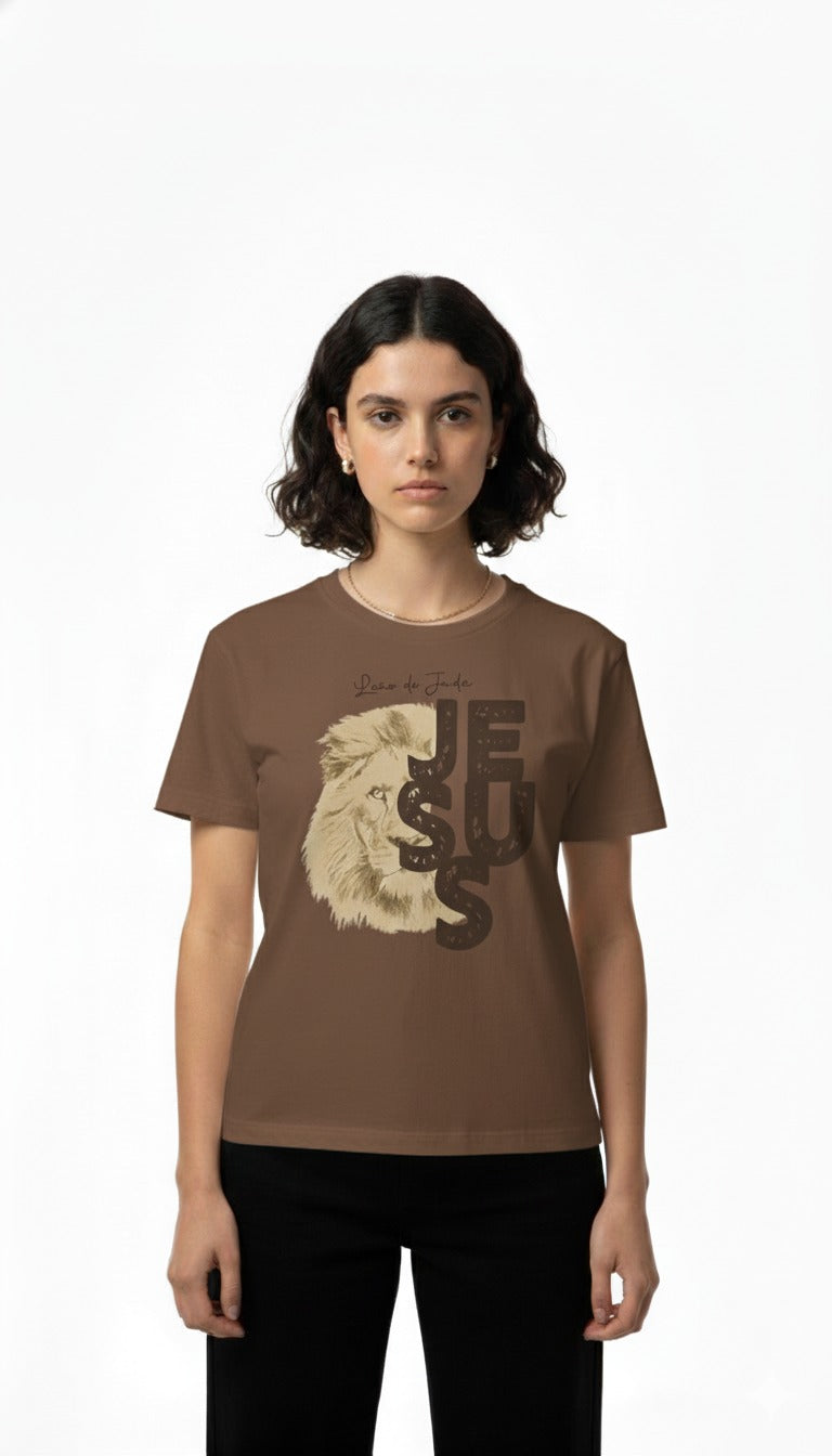 T Shirt Leão Jesus